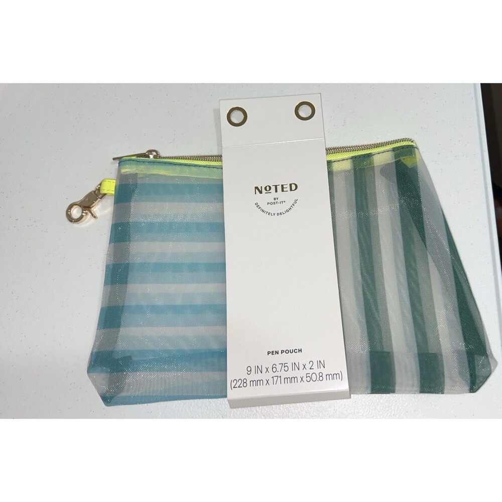 Noted By Post It Pen Pouch- New - Accessories